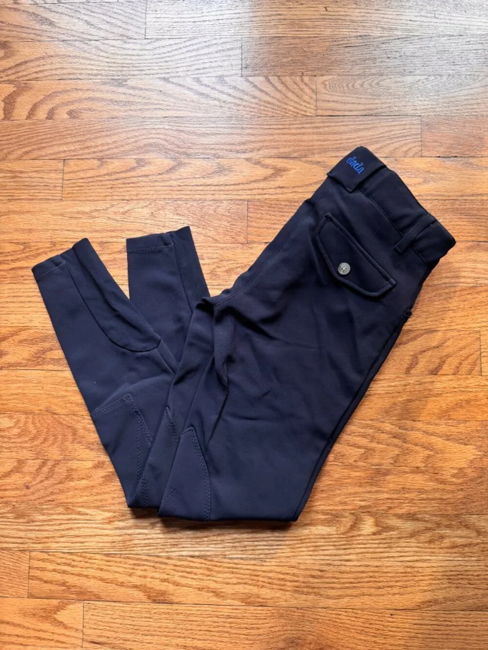 Dada Sport - Giovani Light Riding Pants Navy Size 32 Breeches - Picture 3 of 13